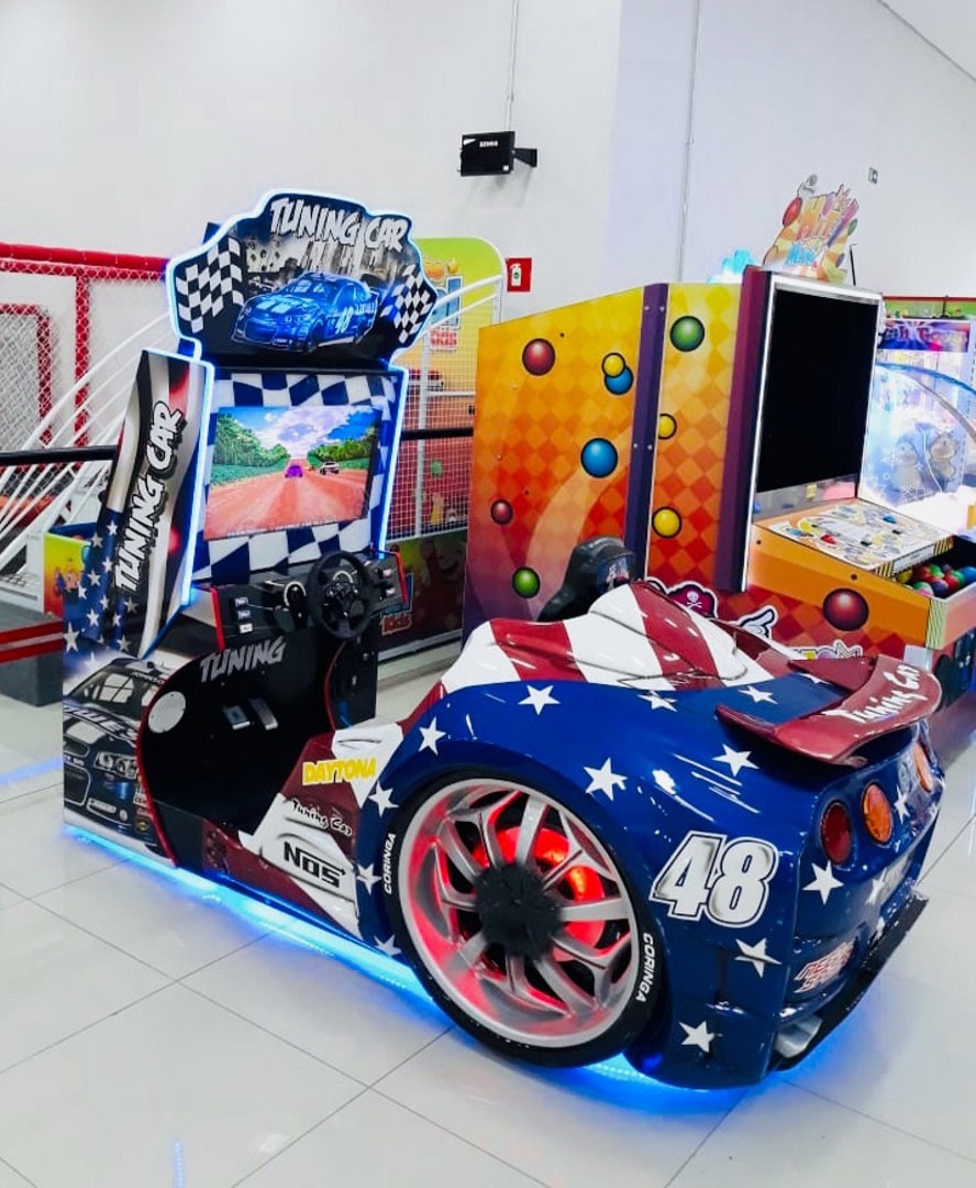 Simulador de Carro  Brinquedos, Brinquedos para buffet, Festa